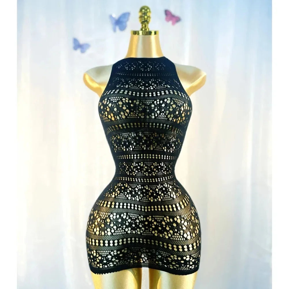 1pc  Sexy Cover Up Hollow Out Fishnet Dress without Bikini Summer Holiday DSH698 - Matrix Studios