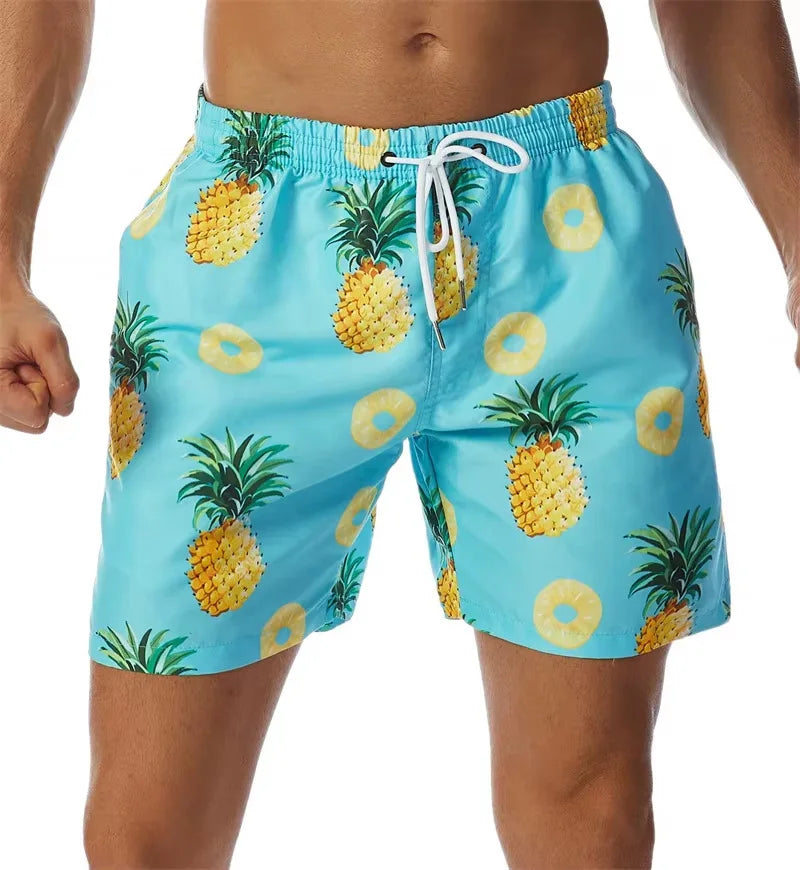 3D Anime Summer New Patrick Star Board Shorts Trunks Quick Dry Beach Swiming Shorts Women Men Hip Hop Short Pants Beach Clothes