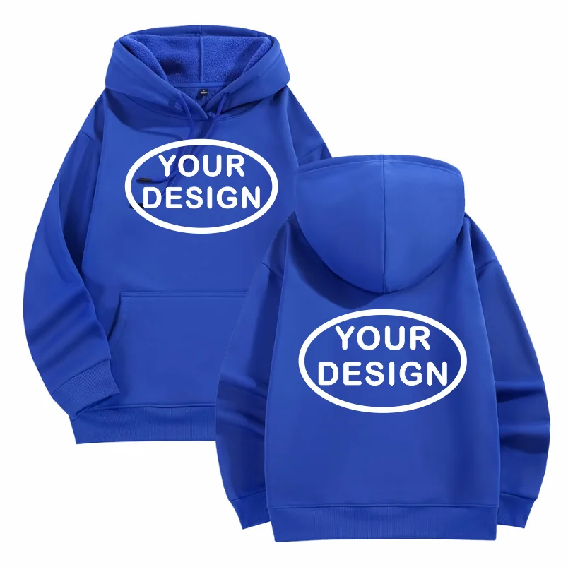Customized Printed Men's And Women's Hoodies Loose Casual Fashion Long Sleeved Pullovers Embroidered LOGO Street Sports Shirts - Matrix Studios