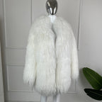 Womens Lamb Fur Coat Tibetan Sheep Fur Coats Long Winter Mongolia Sheepskin Fur Real Fur Coat Luxury Best Selling - Matrix Studios