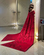 Customized Ankle Length Sheath Evening Party Gowns Women Beaded Applique Long Wrap Prom Dresses Zipper Back Vestidos Des - Matrix Studios