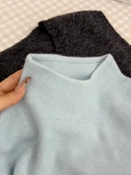Women's Casual Vintage Knitted Long Sleeve Pullovers 2026 Autumn Winter Fashion Turtleneck Ladies Solid Sweater Woman clothing - Matrix-studios.com