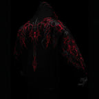 2025New American Style Men's Hooded Sweatshirt Trendy Brand Dark Style Sports Fitness High Street Autumn Winter Men's Sweatshirt - Matrix Studios
