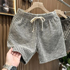 Men's Clothing Print Plaid Shorts Summer Stylish Straight Leg Casual Beach Pants Comfortable Pockets Lightweight Street Shorts