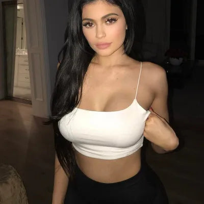 Sexy Tank Top Black Halter Crop Tops Women Summer Camis Backless Camisole Fashion Casual Tube Top Female Sleeveless Cropped Vest - Matrix-studios.com