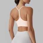 Women Sport Bra Fitness Top Yoga Bra Underwear Sexy Y-back Running Yoga Gym Crop Top Women Push Up Sports Bra - Matrix Studios