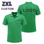 Customized Logo Breathable Polo Shirt Casual Company Group Clothing Lapel Short Sleeve Polo Shirts Work Clothes Print Embroidery - Matrix-studios.com