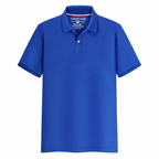 Summer Solid Color Outdoor Casual Lapel Short-sleeve Daily Business Short-sleeve Tops 2024 New Unisex Polo Shirts - Matrix-studios.com