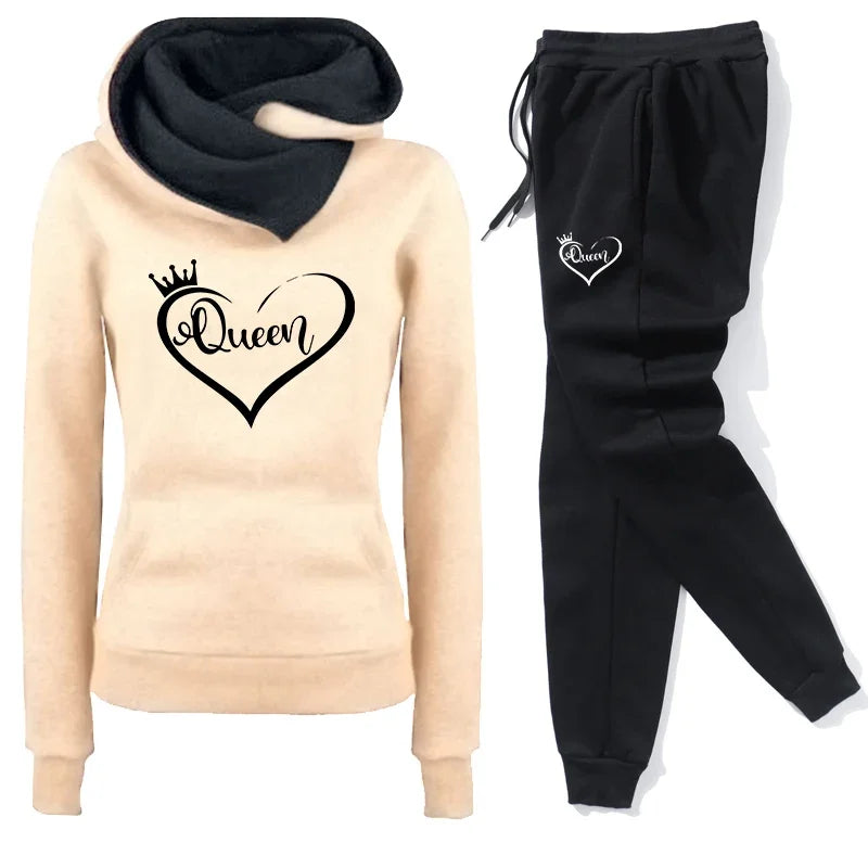 Women's Tracksuit Hot Sales Fashion Women's Clothing 2025 Casual Outdoor Daily Sweatpants Simplicity Sports Long Sleeve Pullover - Matrix-studios.com