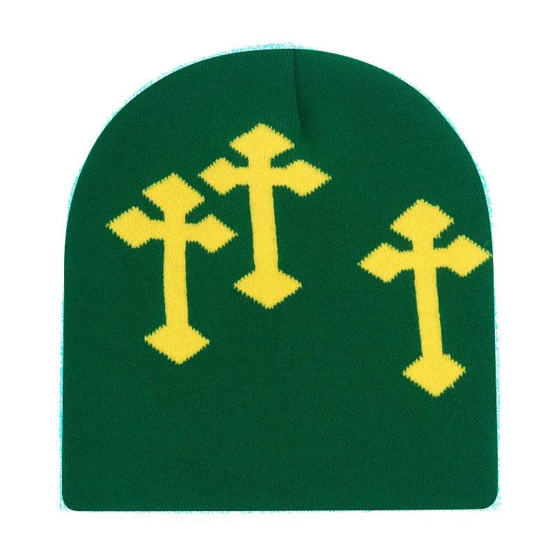 New Autumu Winter Keep Warm Knit Hat Women Men Skiing Beanies Outdoor Cold Hat Cycling Skullcap Fashion Letter Y2K Hiphop Beanie