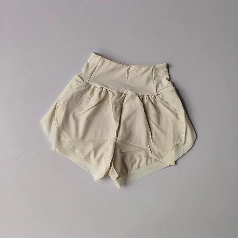 Women's Summer Running Sports Shorts Fitness Yoga Shorts Quick Drying Outdoor 2 in 1 Tennis Casual Training Shorts - Matrix Studios