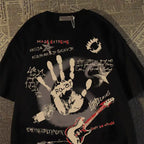 American Vintage Round Neck Short Sleeved T-shirt Men/Women Korean Inst Summer New Top - Matrix-studios.com