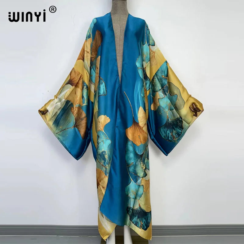 Europe WINYI new tunic bikini sweet lady pink boho Cardigan stitch Cocktail sexcy Boho Maxi Holiday Batwing Sleeve KIMONO mujer - Matrix Studios