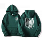 Japan Anime Attack on Titan Men Hoodies Spring Autumn Hip Hop Casual Pullover Top Hoodie Fashion Sweatshirts Jogging Sportswear - Matrix Studios