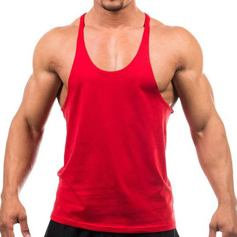 2025 New Bodybuilding Brand Jogger Gym Singlet Training Bodybuilding Tank Top Vest Shirt Sleeveless Fitness Cotton Shirt For Men - Matrix Studios