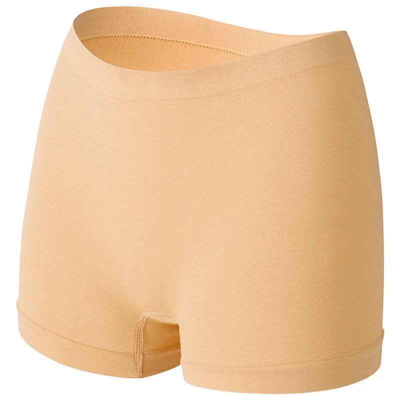 1 Pack Women Seamless Boyshort Panties Anti-Chafing Safety Shorts Sports Stretchy & Soft Underwear Sexy Lingerie Intimates S-5XL - Matrix Studios