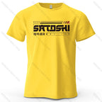 Satoshi and Crypto Printed Men's T-Shirt 100% Cotton Oversized Tech Theme Outfits Graphic Tees for Women Tops Tees - Matrix-studios.com