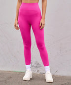 Seamless High Waist Sports Pants, Peach Hip Lift Back, V-Fold, Fitness Pants - Matrix-studios.com