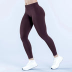 DFDK Women's Gym Tight Pants Seamless Yoga Pants Hip Lifting Workout Leggings Fitness Running Compression Sports Tights - Matrix-studios.com
