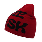 Y2K Letter Knitted Winter Autumn Beanie Cap Men Women Kanye Beanies Gorras Hombre Top Warm Skiing Hat Ear Hats Hip Hop Skullcap - Matrix-studios.com