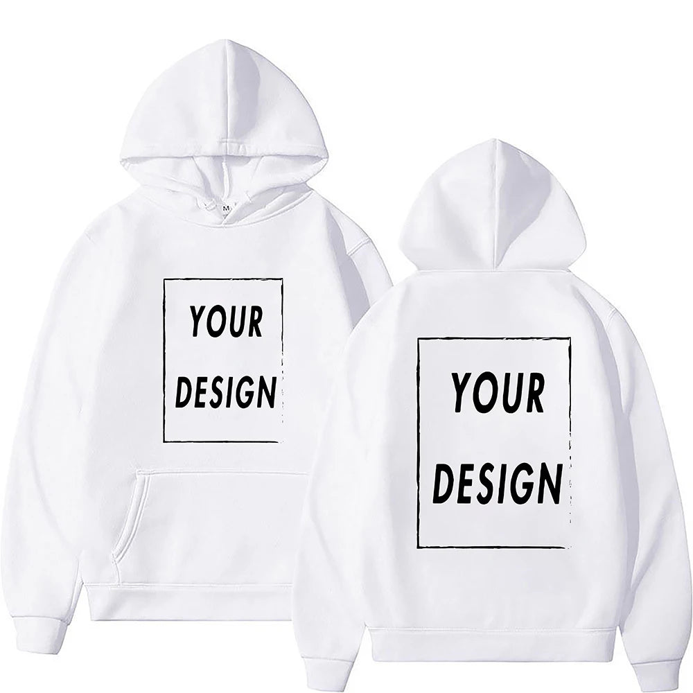 Your Own Design Brand Logo/Picture Personalized Custom Anywhere Men Women DIY Hoodies Sweatshirt Casual Hoody Fashion New - Matrix Studios