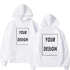 Your Own Design Brand Logo/Picture Personalized Custom Anywhere Men Women DIY Hoodies Sweatshirt Casual Hoody Fashion New - Matrix Studios