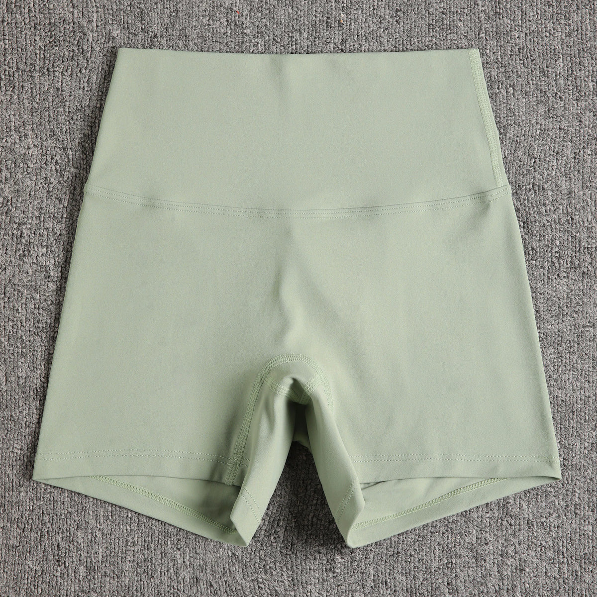Solid Color Women Fitness Sport Short High Waist Yoga Short Legging Bike Soft Squatting Proof Comprehensive Training Jog Athleti - Matrix Studios