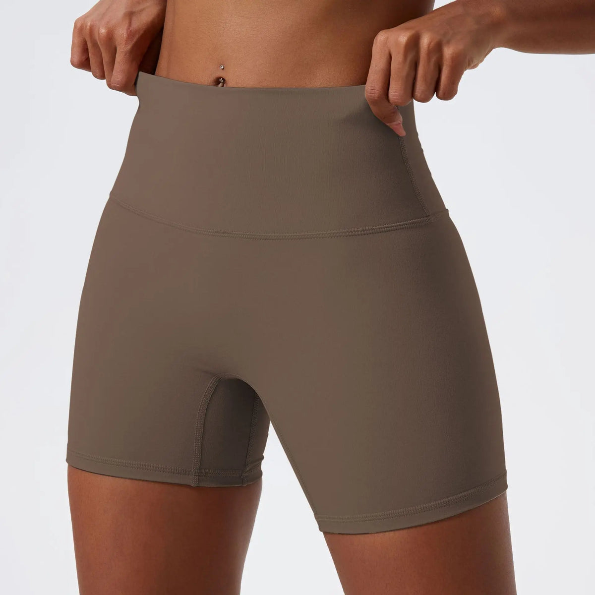 Hearuisavy Summer Soft Yoga Shorts Buttock Lift Gym Leggings Women High Waist Sports Shorts Women Running Workout Shorts Female - Matrix Studios