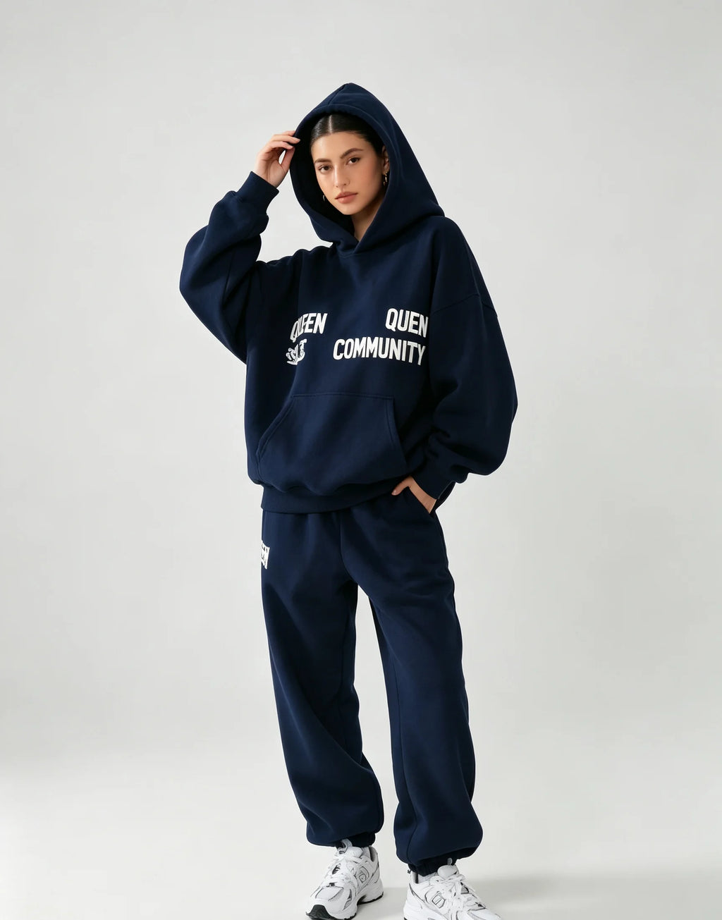 2025 Spring and Autumn Trendy Brand Fashion Printed Hoodie Set with Long Sleeve Hoodie for Men and Women, Casual Versatile Coat - Matrix Studios