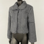 2025 New Natural Rabbit Fur Coat Women Autumn Winter Jacket Real Leather and Fur Women's Clothing Female Outerwear Real Fur Lady - Matrix Studios