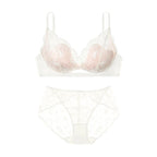 SUJIIN Summer Sexy Bra and Panty Sets for Woman Lace Comfort Thin Bras Set Women's Small Chest Wireless Lingeries Sexy Hot MX325 - Matrix Studios