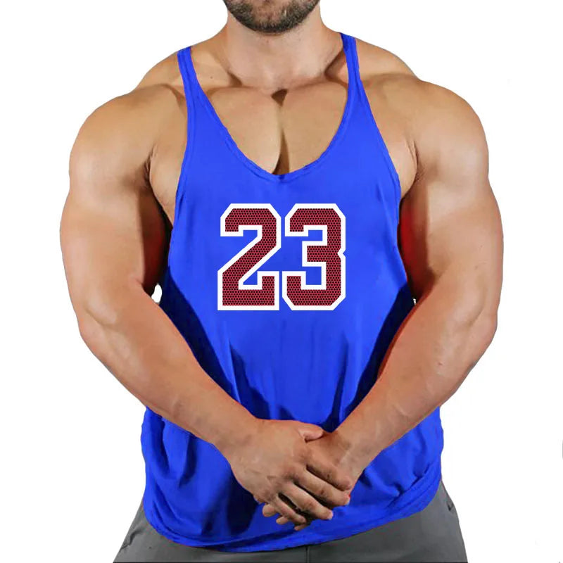 Men's Clothing Gym Vest Vests Bodybuilding Man Top for Fitness Stringer Sleeveless Sweatshirt T-shirts Suspenders Man Clothes - Matrix Studios
