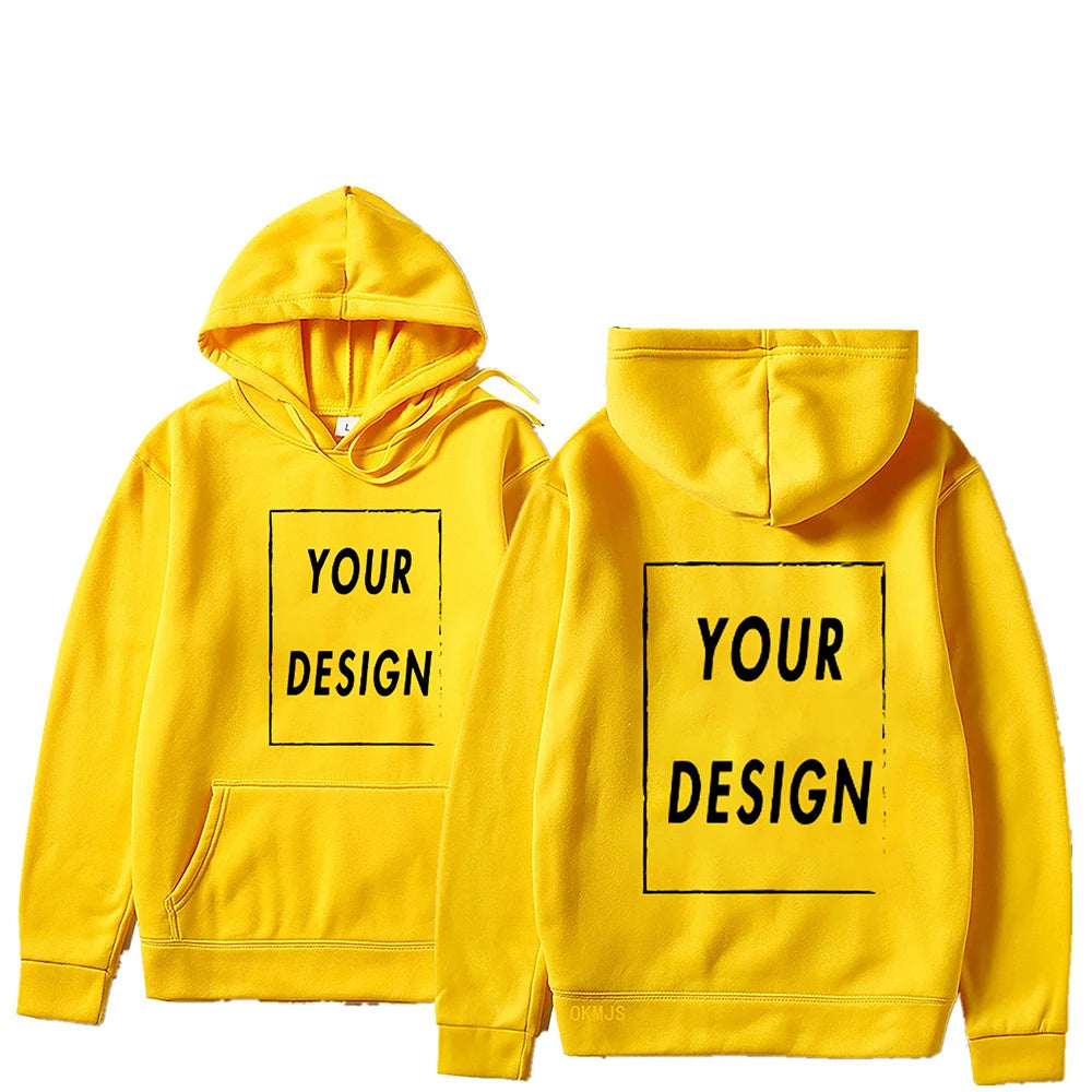 Your Own Design Brand Logo/Picture Personalized Custom Anywhere Men Women DIY Hoodies Sweatshirt Casual Hoody Fashion New - Matrix Studios