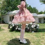 Multi-layer Ruffled Petticoats for Women Fluffy Bubble Skirt Crinoline Underskirt No Hoop Boneless Lolita Puffy Skirt Mini Skirt - Matrix-studios.com