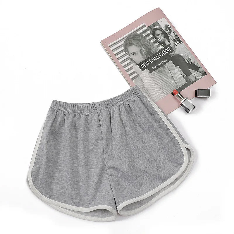 Simple Shorts Women's Home Yoga Beach Vacation Pants Casual Women's Sports Comprehensive Training Shorts Fitness Pants - Matrix Studios