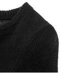 Women Elegant Soft Women Knited Pullover Sweater Lady Casual Crew Neck Long Sleeve Sweaters 2024 Spring Autumn Female Outwear - Matrix Studios