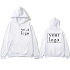 New Men Women DIY Zipper cardigan hoodie 2025 New Fashion Your Own Design Brand Logo/Picture Personalized Custom Anywhere - Matrix Studios