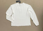White Waffle Long Sleeve Satoshi Nakamoto T Shirt Men Women High Quality Tee Tops T-Shirt - Matrix-studios.com