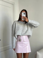 Hirsionsan 2025 New Soft Loose V Or O Neck Knitted Sweaters Women Winter Solid Female Pullovers Warm Basic Knitwear Jumper - Matrix Studios