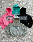 Autumn Y2K retro hoodies for men and women with printed personalized patterns Y2K style street hooded cardigan long sleeves - Matrix Studios