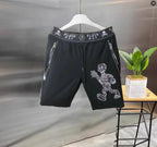 2025 Designer  Rhinestone  short Summer Luxurious Plein ali Hip Hop Male Brand Casual short pant