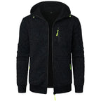 New Streetwear Men's Long Sleeve Sweatshirts for Men Zipper Hooded Oversize Winter Warm Jacket Coat Outdoor Tracksuit Men - Matrix Studios